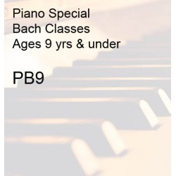 Piano Special Bach Classes...