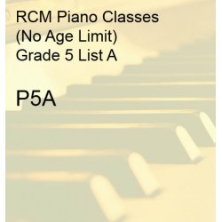 P5A RCM Piano Classes Grade...