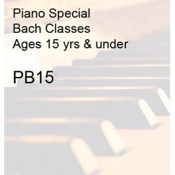 Piano Special Bach Classes...