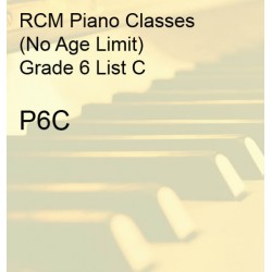 P6C RCM Piano Classes Grade...