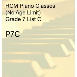 P7C RCM Piano Class Grade 7...