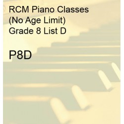 P8D RCM Piano Classes Grade...