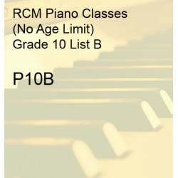 P10B RCM Piano Class Grade...