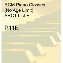 P11E RCM Piano Class ARCT...